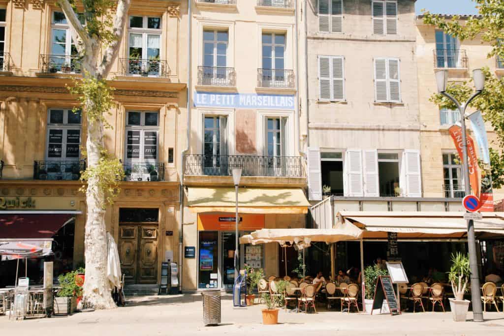 Aix-en-Provence Cafe Scene