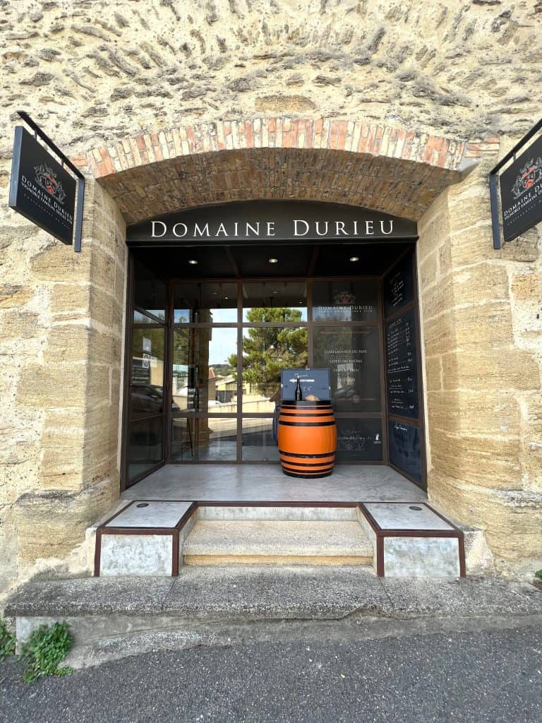 Wineries in Châteauneuf-du-Pape: Domaine de Durieu