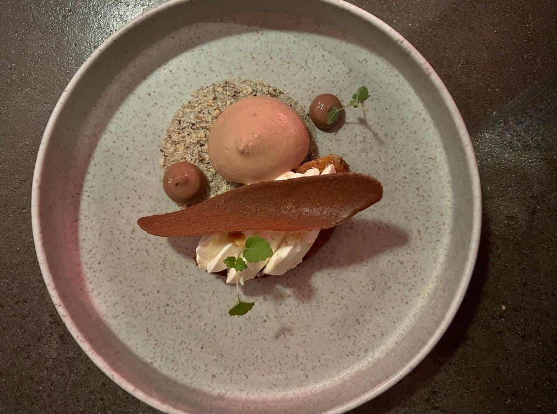 dessert at L'Agape, Avignon