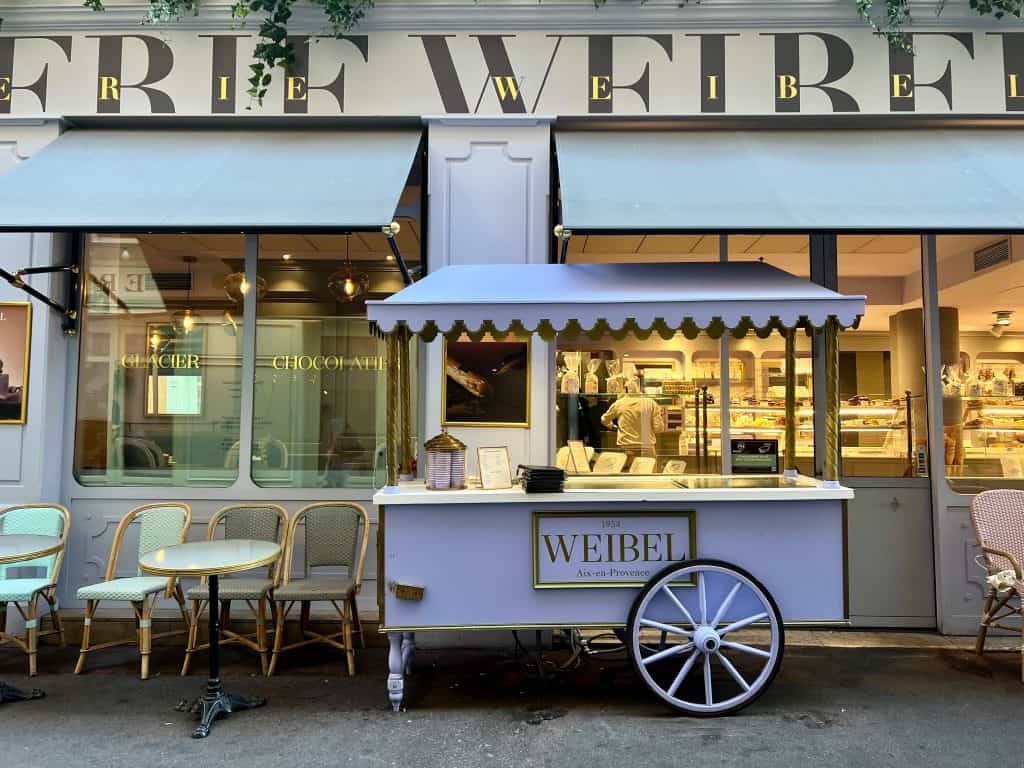 Cafe Exterior in Aix-en-Provence