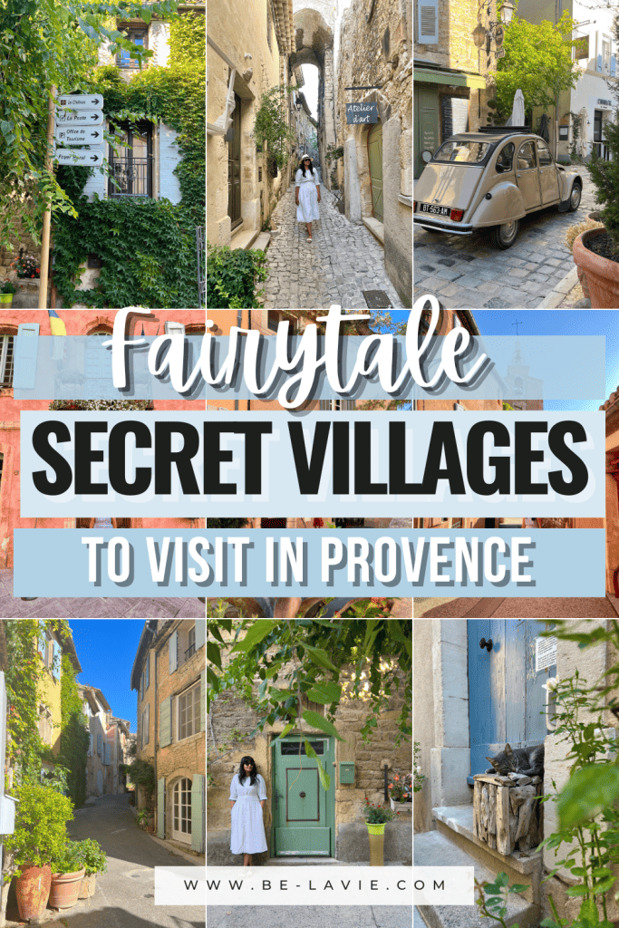 Beautiful villages in Provence to visit Pinterest pin