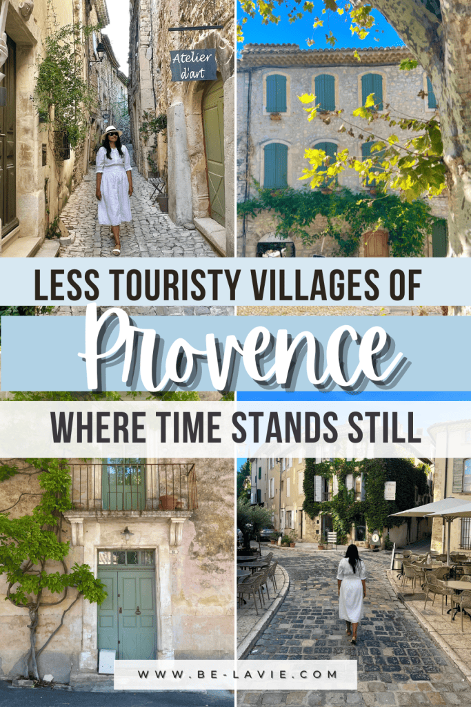 Beautiful villages in Provence to visit Pinterest pin