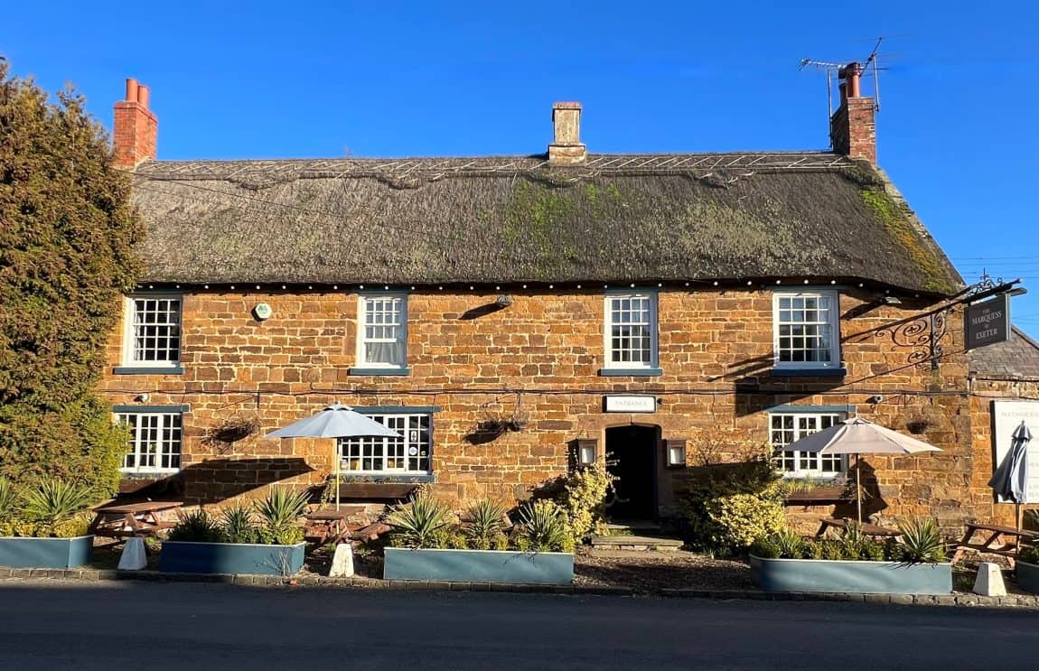 Beautiful Indian Food: The Marquess of Exeter: Exterior of pub