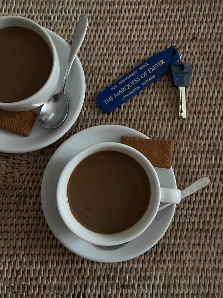Coffee with Room Keys