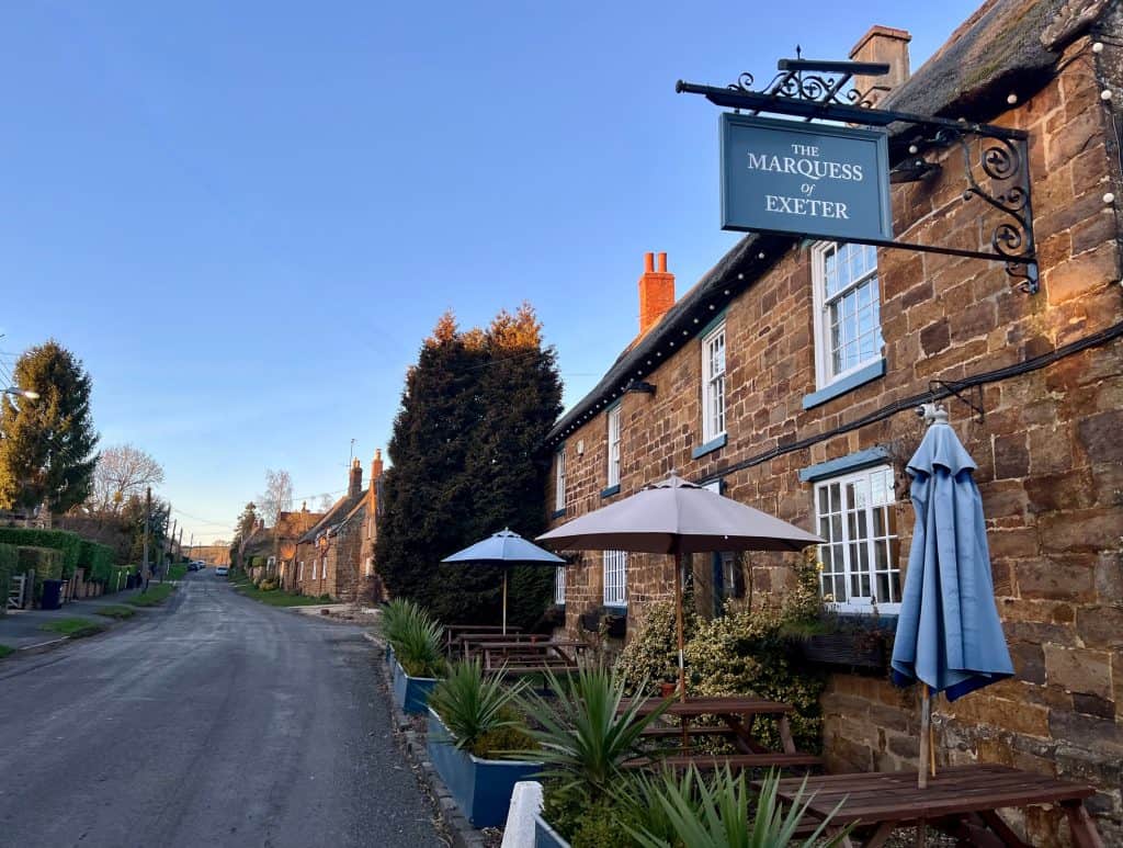 Beautiful Indian Food: The Marquess of Exeter: Exterior side view
