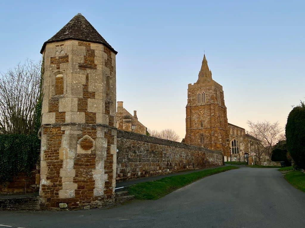 Lyddington church tower