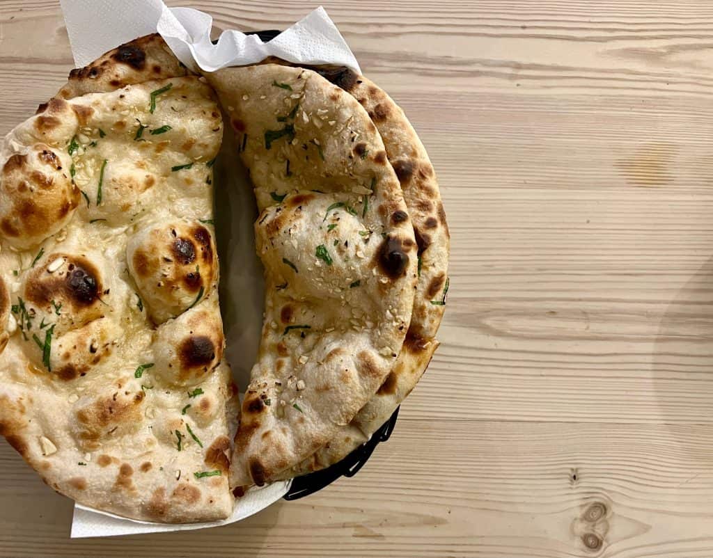 Garlic Naans