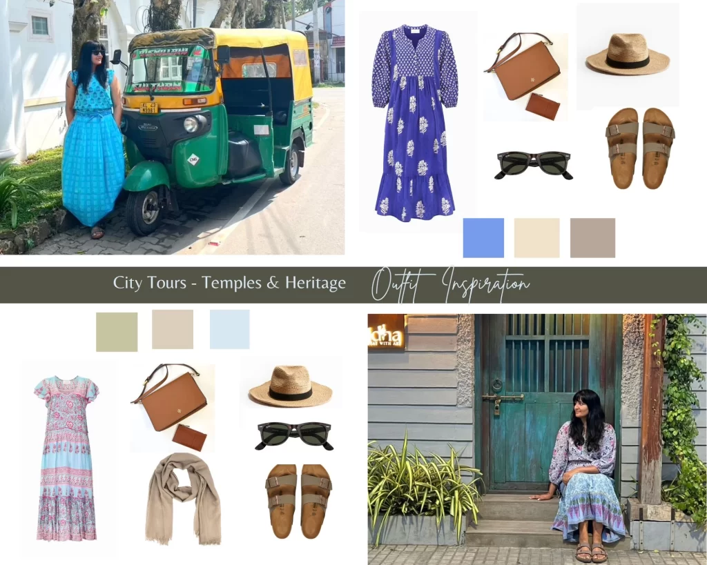 What you need to pack for Kerala: A graphic with suggestions on what to wear in Kerala's cities