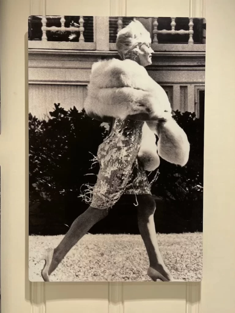 Marilyn Monroe photograph on walls of hotel