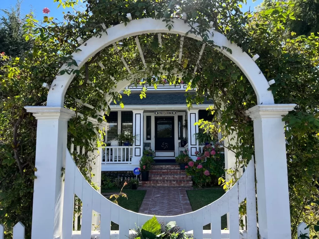 Pretty house on Coronado Island through