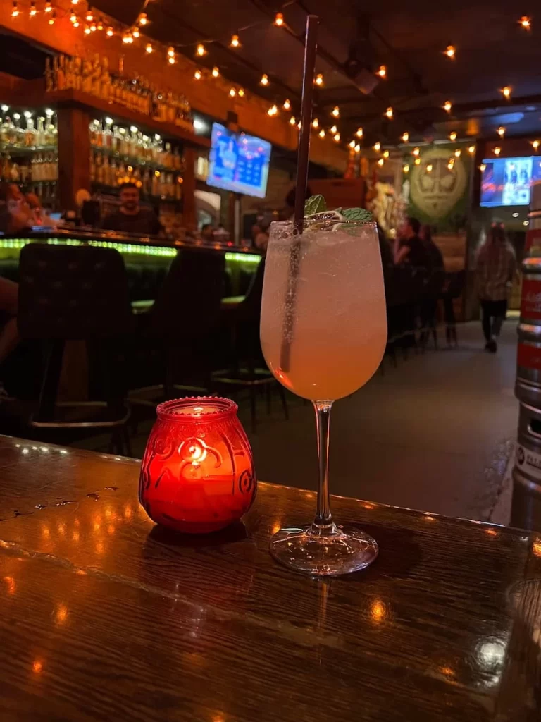 Mezcal Cocktail at La Puerta in San Diego