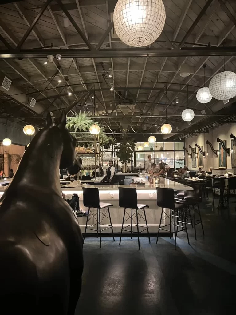 Interiors at Herb & Wood, San Diego