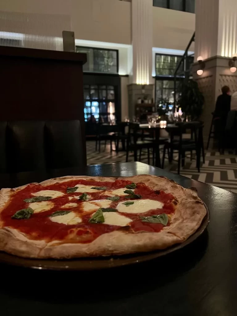 Margarita Pizza at Provisional Kitchen, San Diego