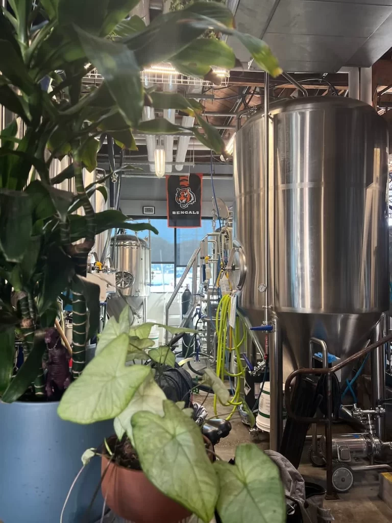 Th ebrewert at Seek Beer Company, San Diego