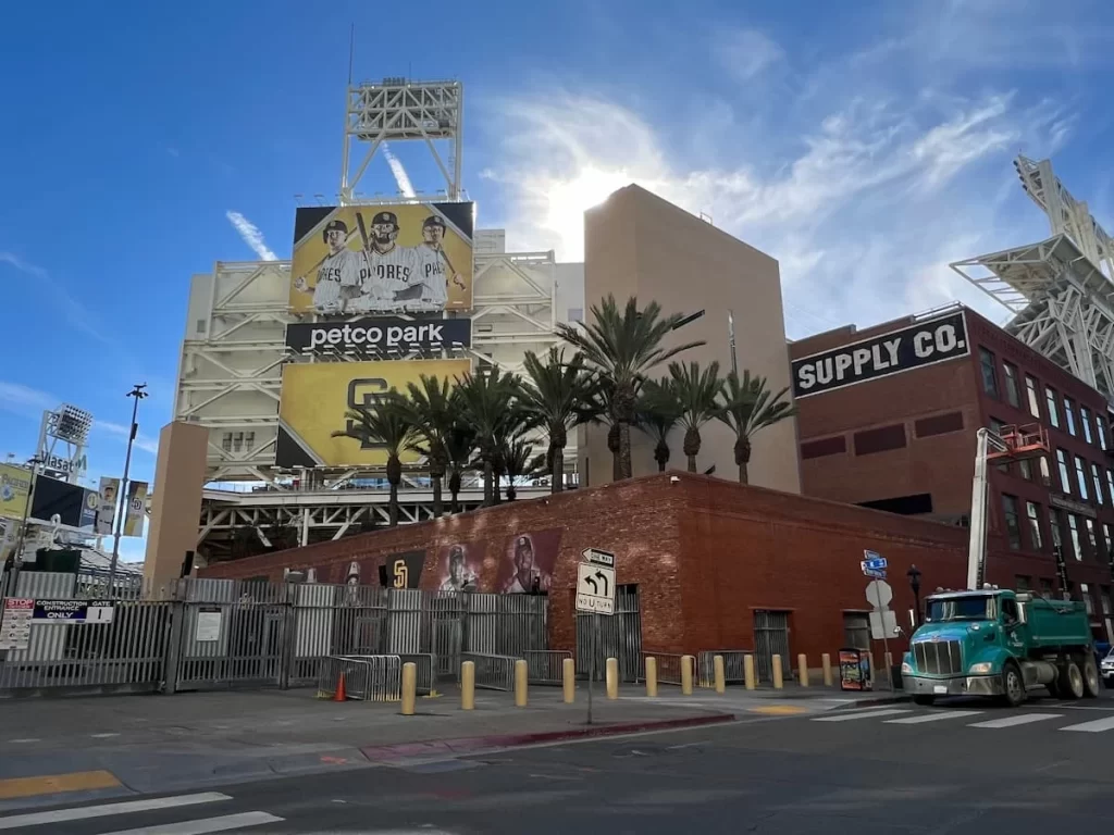 Petco Park, Baseball ground in Gaslamp Quarter, San Diego