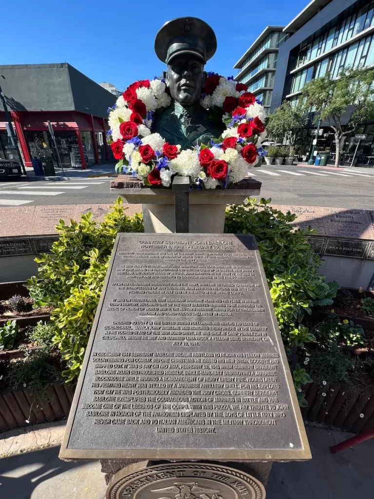 Past residents and service men of Little Italy, San Diego