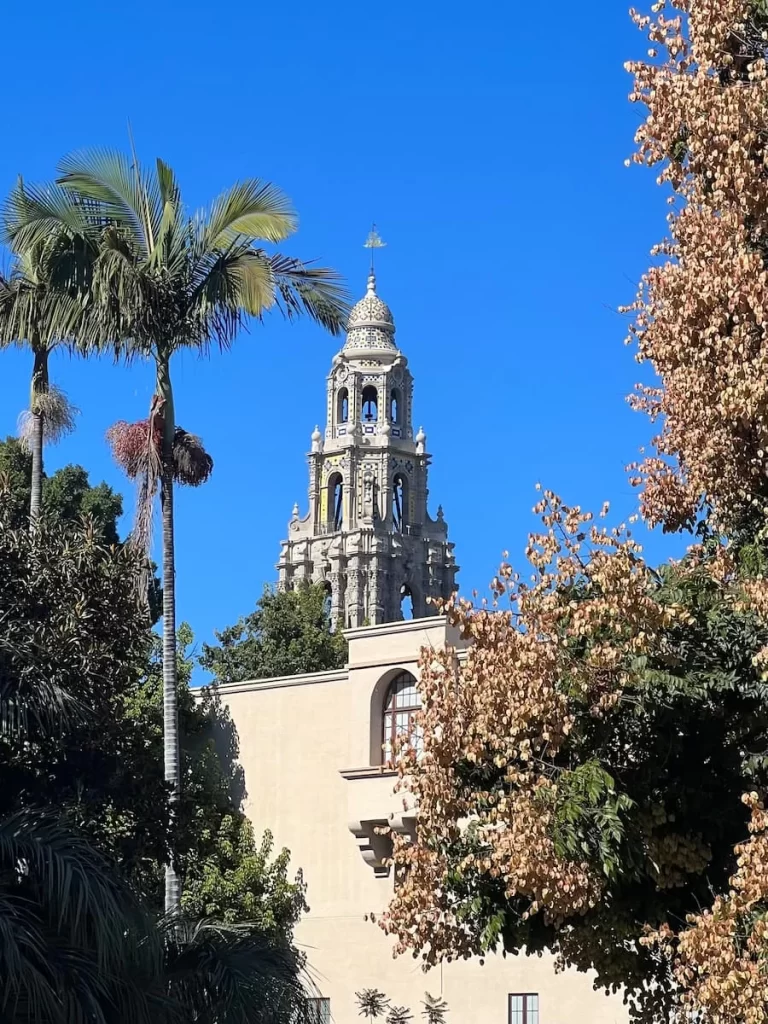 Colonial Buildings at Balboa Park, San Diego