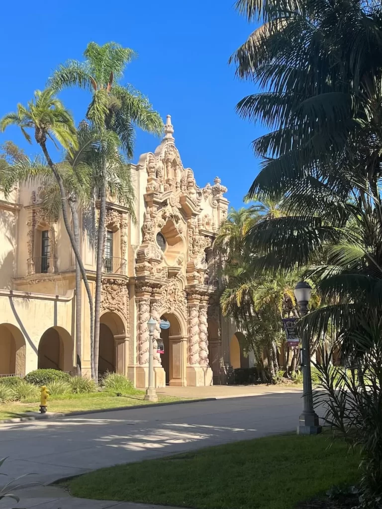 Colonial Buildings at Balboa Park, San Diego