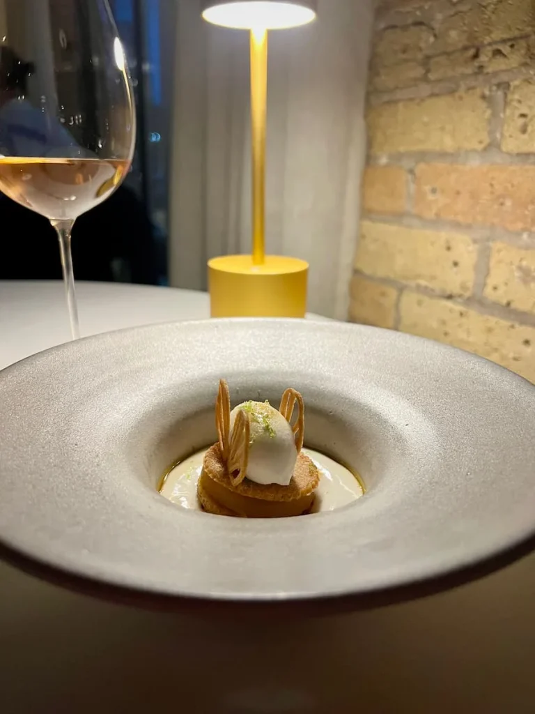 Apple bibinca at Indienne, Chicago