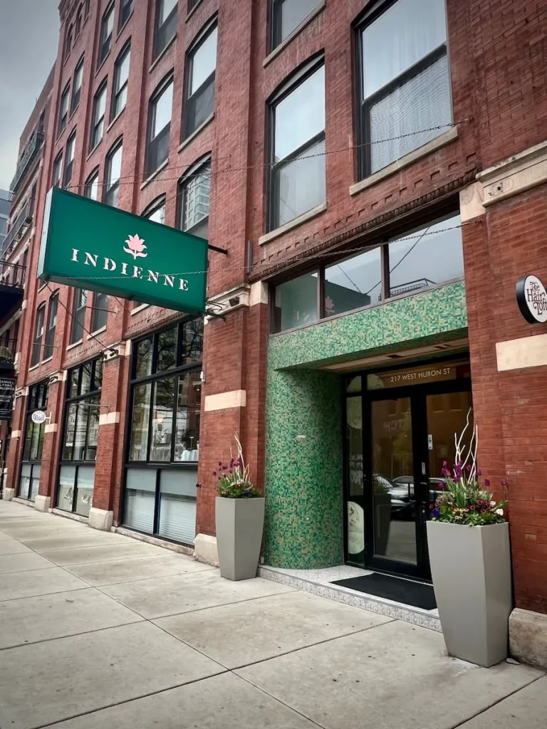 Exterior of Indienne in Chicago