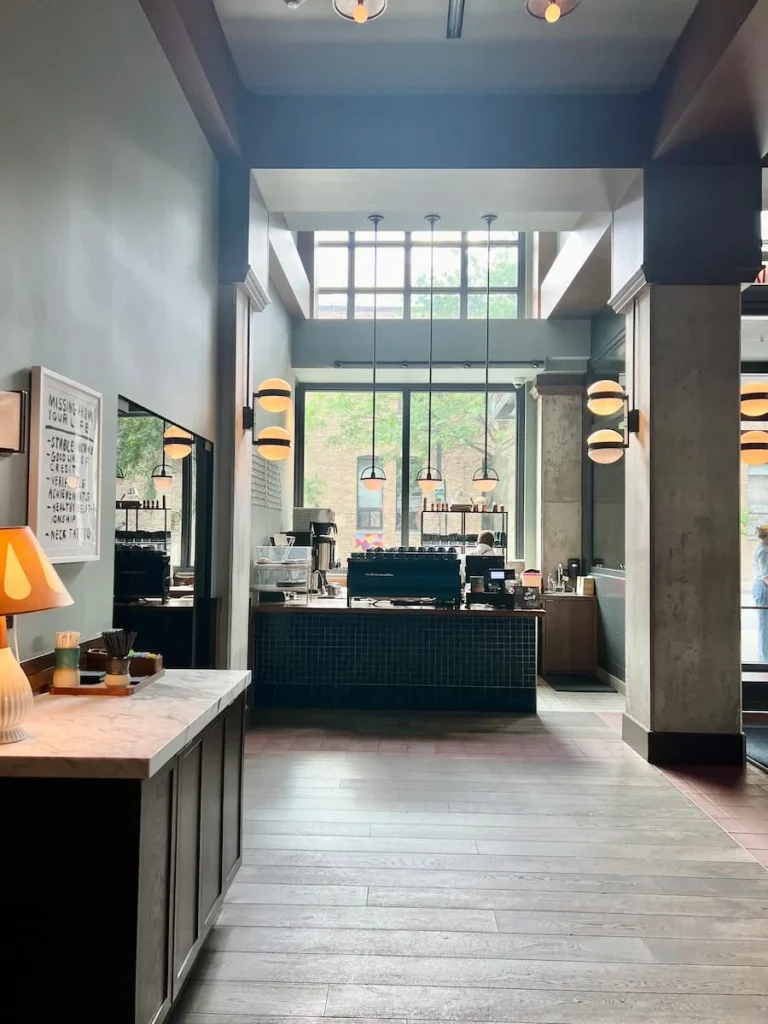 Cafe Cira coffee stand at The Hoxton, Chicago