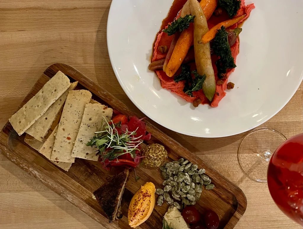 Starters at Bloom Restaurant, Chicago