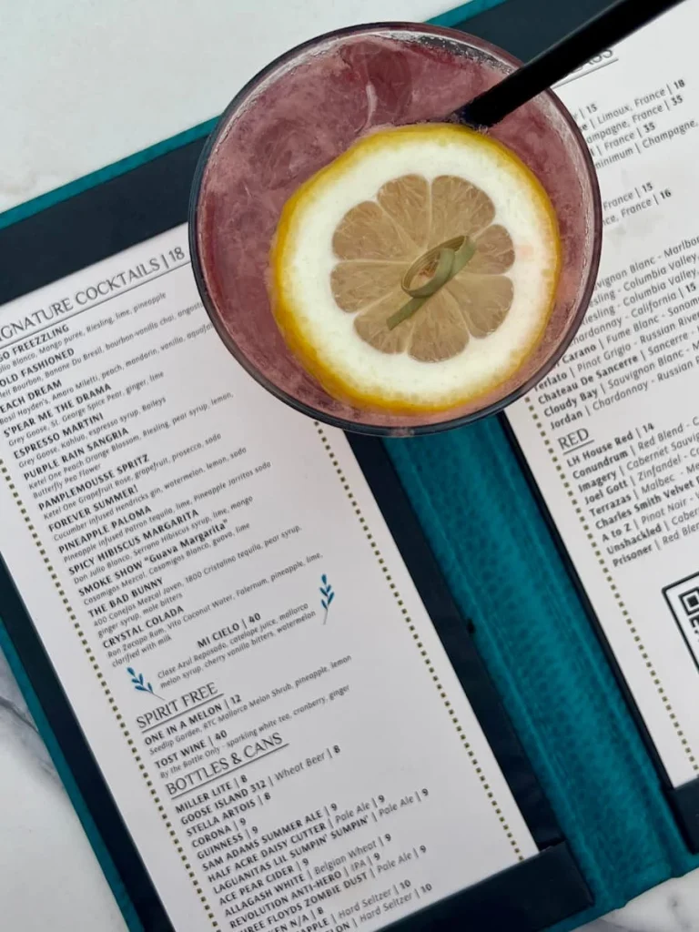 Summertime Cocktail at LondonHouse Rooftop, Chicago