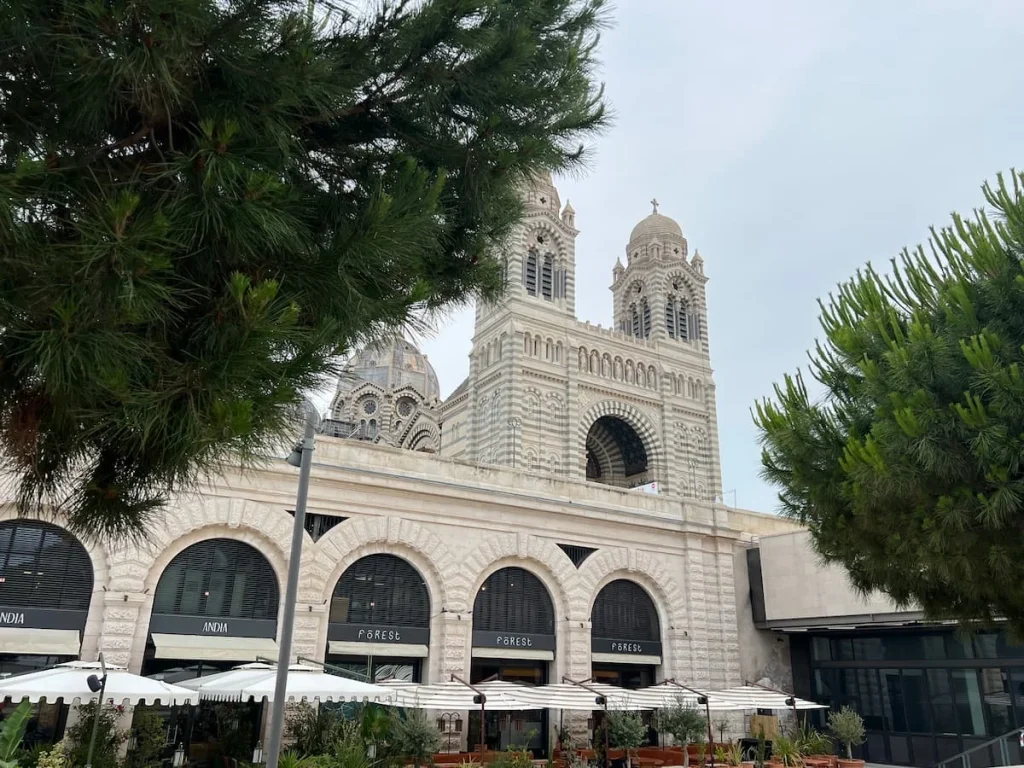 Les Halles de la Major, underneath the cathedral walkway in Marseille