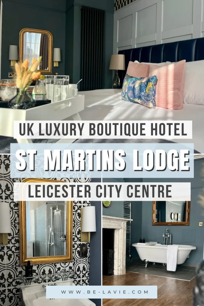 St Martins Lodge Pinterest Pin with 3 images overlayed with text