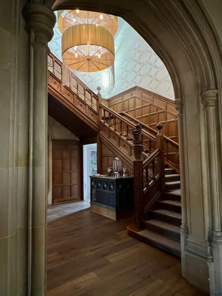 Staircase at Hampton Manor