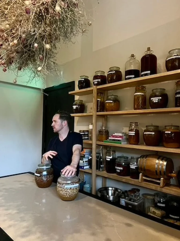 Chef Davids experience of fermentation talk at Grace & Savour, Hampton Manor