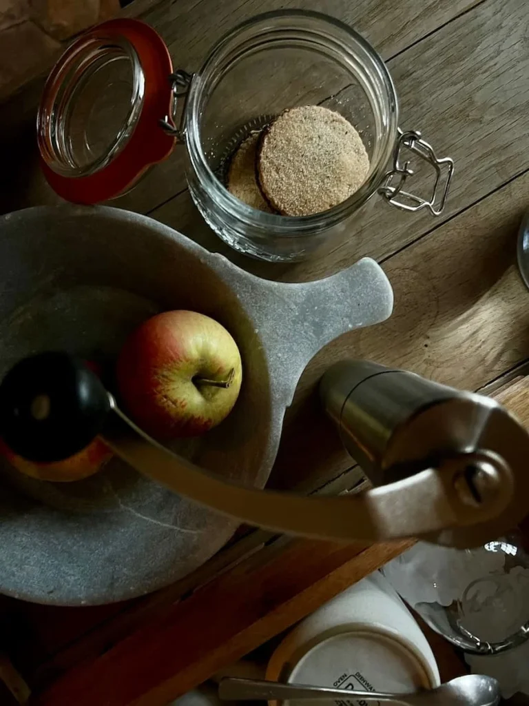 Bowl of fruit at Grace & Savour Suite