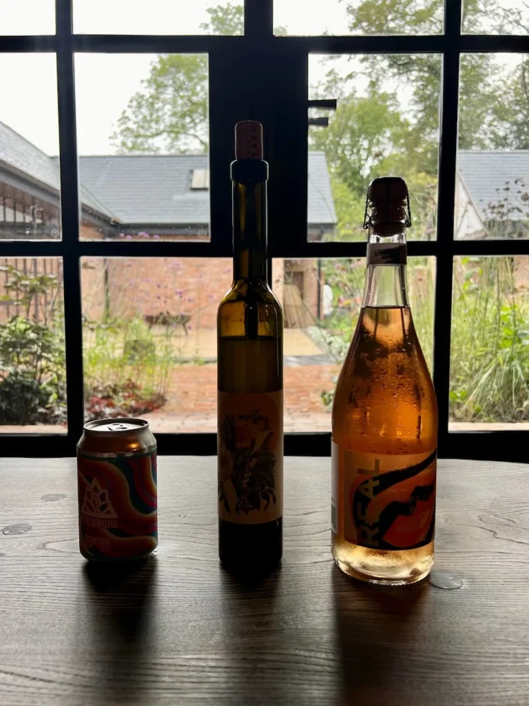 Welcome drink at Grace & Savour, Hampton Manor