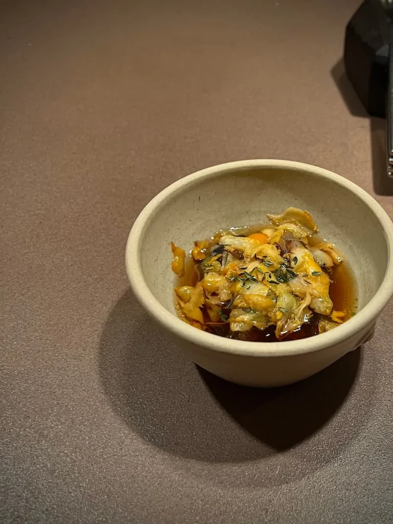 Grace & Savour course 1 of the taster menu, Hampton in Arden