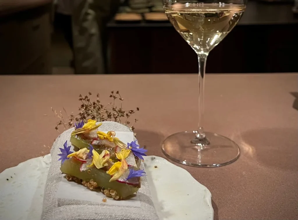 Grace & Savour course 3 of the taster menu, Hampton in Arden