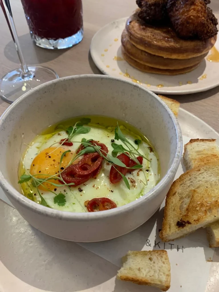 Breakfast in Leicester City Centre: Turkish eggs at &Kith
