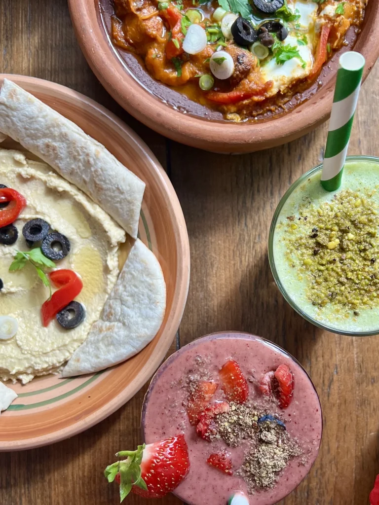 Breakfast in Leicester City Centre: superfood smoothies at La Foret Cafe