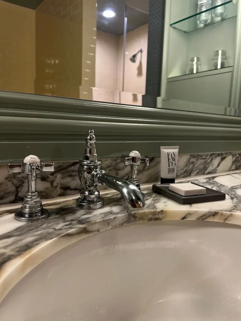 Vanity unit at Hotel Icon, Houston