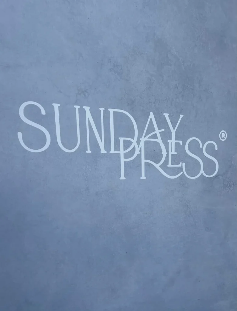 Sunday Press sign at Hermann Park, Houston