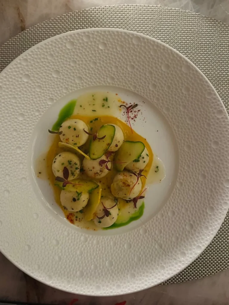 Vegetarian food in Houston: Le Jardinier Gnocchi main