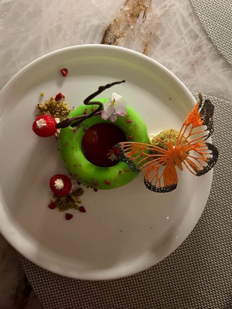 Sustainable Houston Guide: Le Jardinier Butterfly dessert