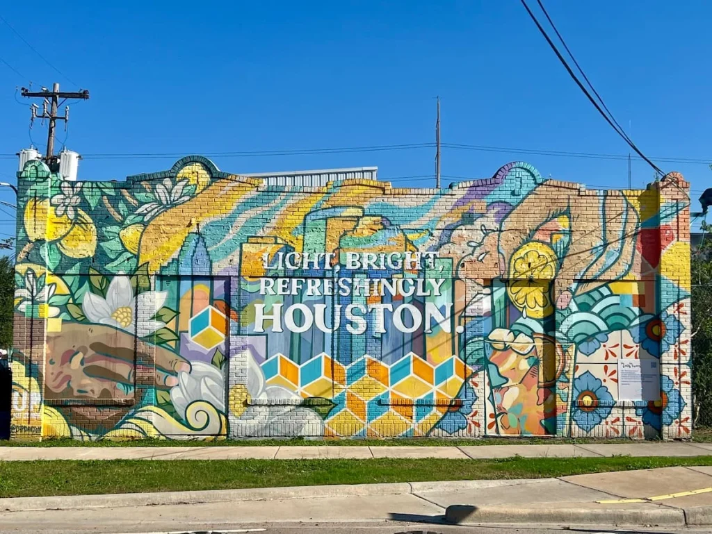 3 days in Houston: 'Light, Bright, Refreshingly Houston' street art
