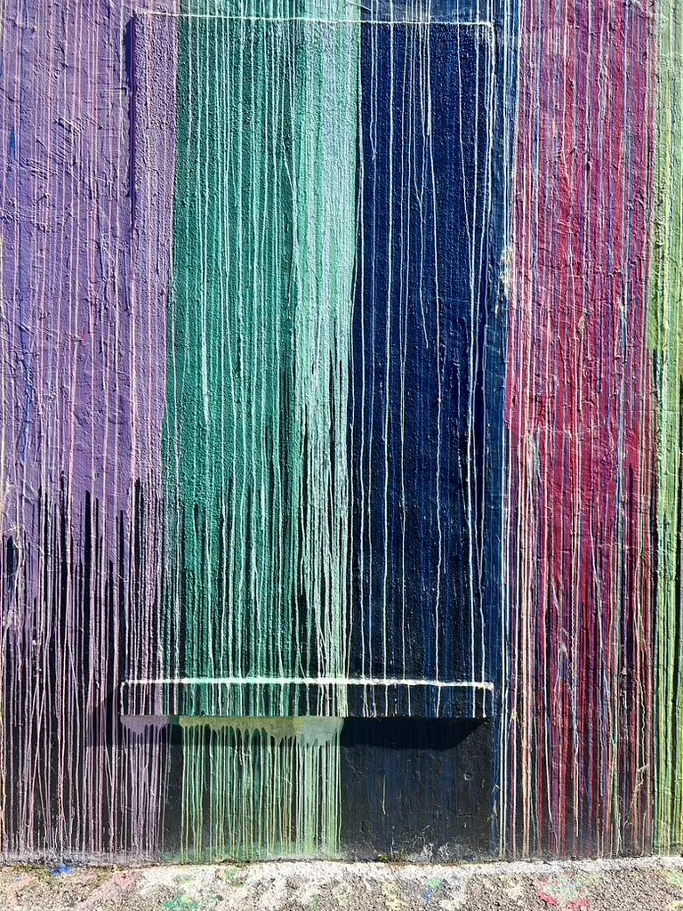 Photo locations in Houston Montrose Paint wall 