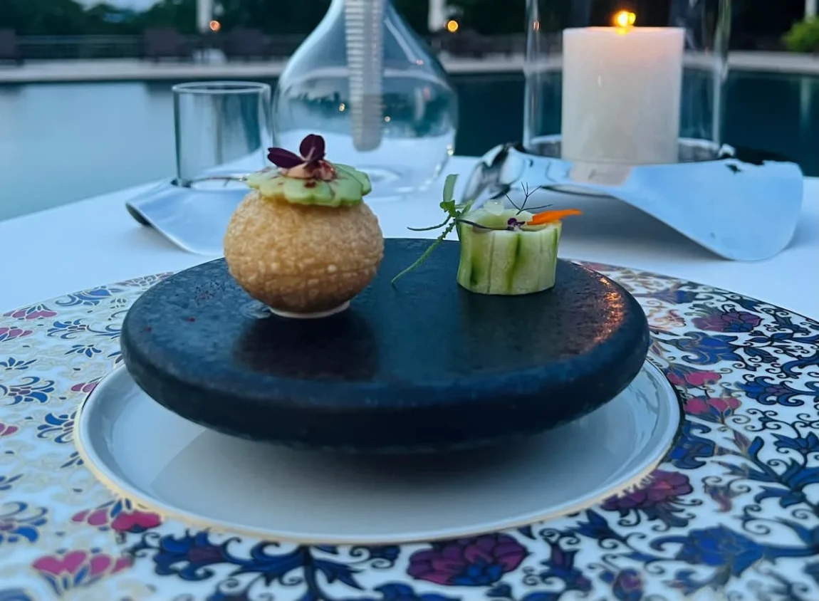 Vegan and Vegetarian food in Langkawi: Amuse Bouche at The Dining Room at The Datai, Langkawi
