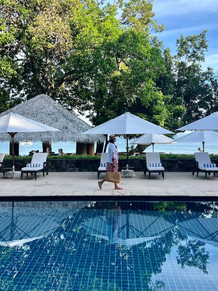 The family pool landscape photo at The Datai Langkawi