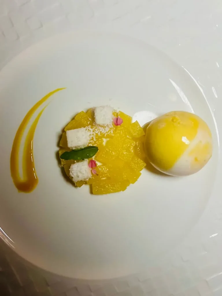 Vegan and Vegetarian food in Langkawi: Dessert at The Dining Room, The Datai Langkawi