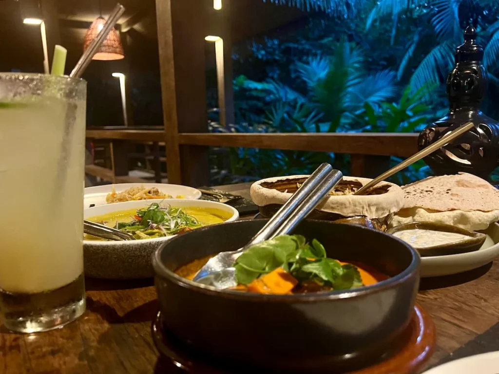 vegan and Vegetarian food in Langkawi: Paneer Kadai and Dum Biriyani at Gulai House, Langkawi