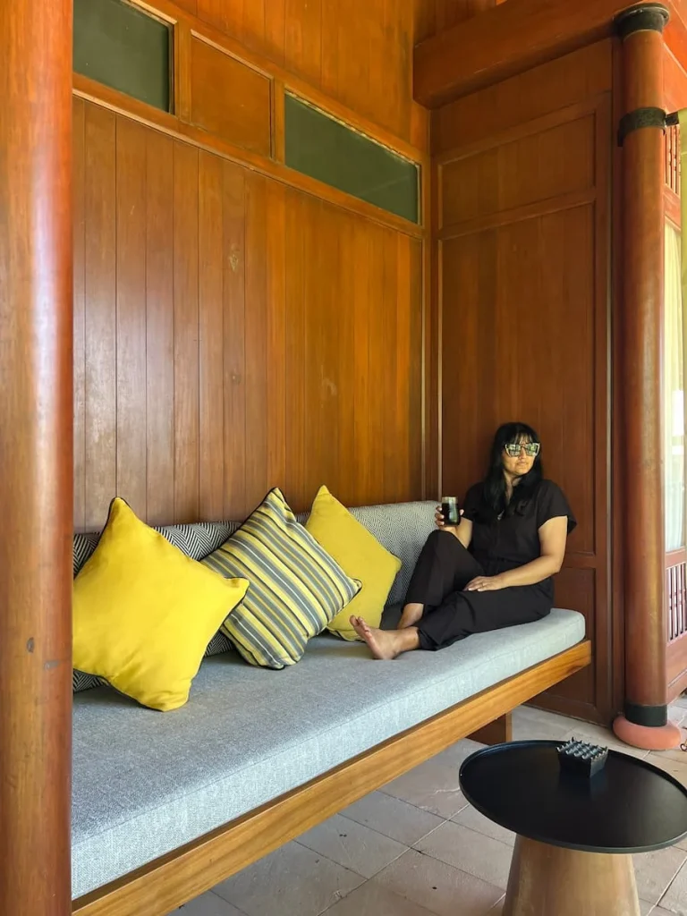 Datai signature toilletry scent leaflet in the premium room at The Datai Langkawi