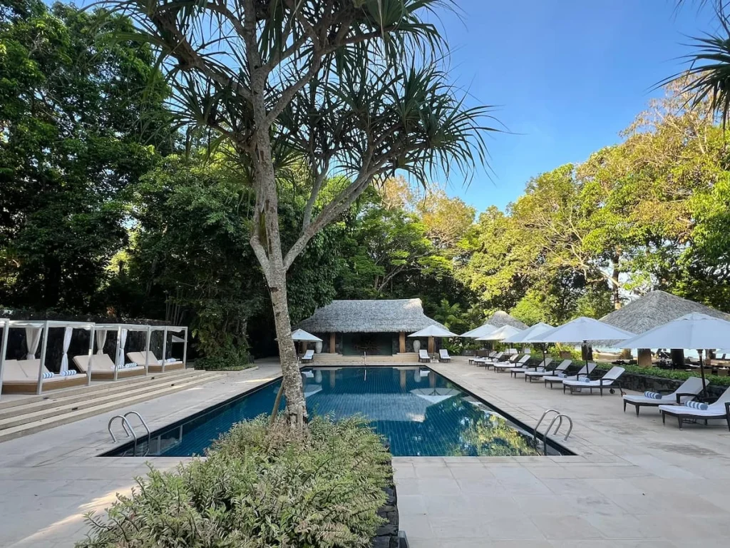 The family pool landscape photo at The Datai Langkawi