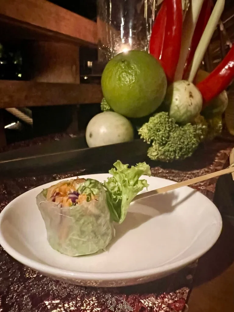 Vegan and Vegetarian food in Langkawi: Vegetarian Amuse Bouche at The Pavillion, The Datai, Langkawi